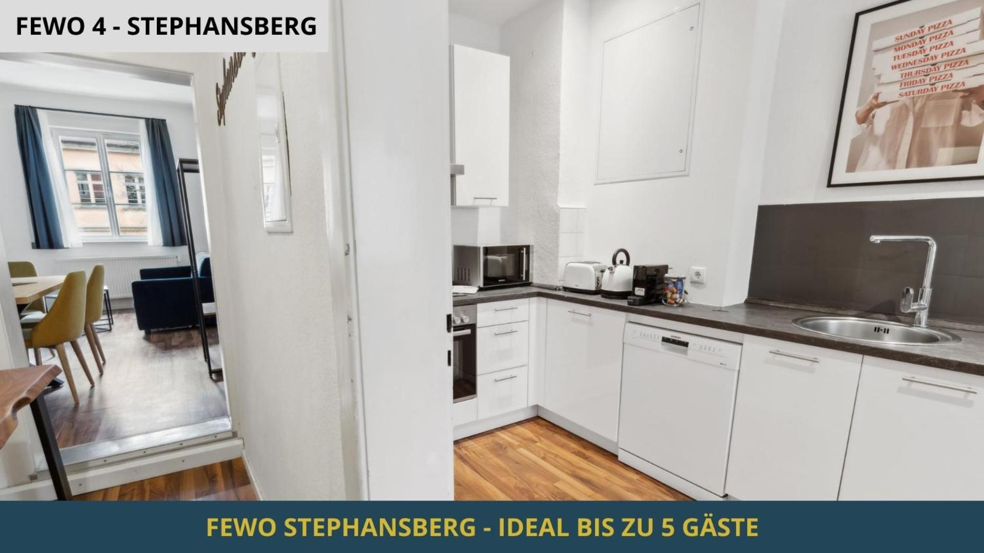 Neu Kapapart15 - 6 Schoene Fewos Mit Einbaukueche, Bad Und Balkon In Der Altstadt Auf Bambergs Insel Экстерьер фото